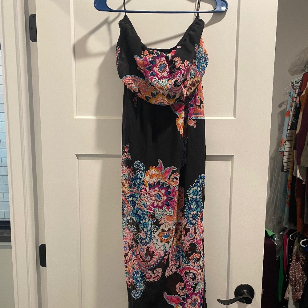 EXPRESS Strapless Maxi Dress XS